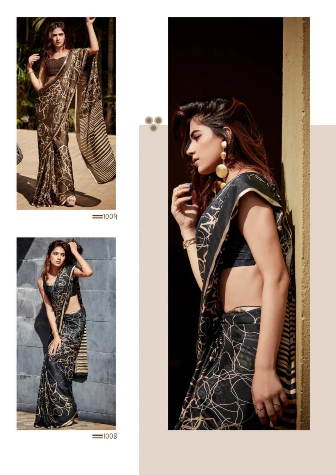 Kashvi Creation Valishka Vol 5 Fine Crape Wholesale Fancy Sarees Catalog — Wholesale Sarees, Kashvi Creation wholesale from Surat - Gallery Image 2